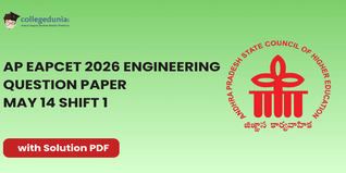 AP EAPCET 2026 May 14 Shift 1 Engineering Question Paper- Download Solution PDF